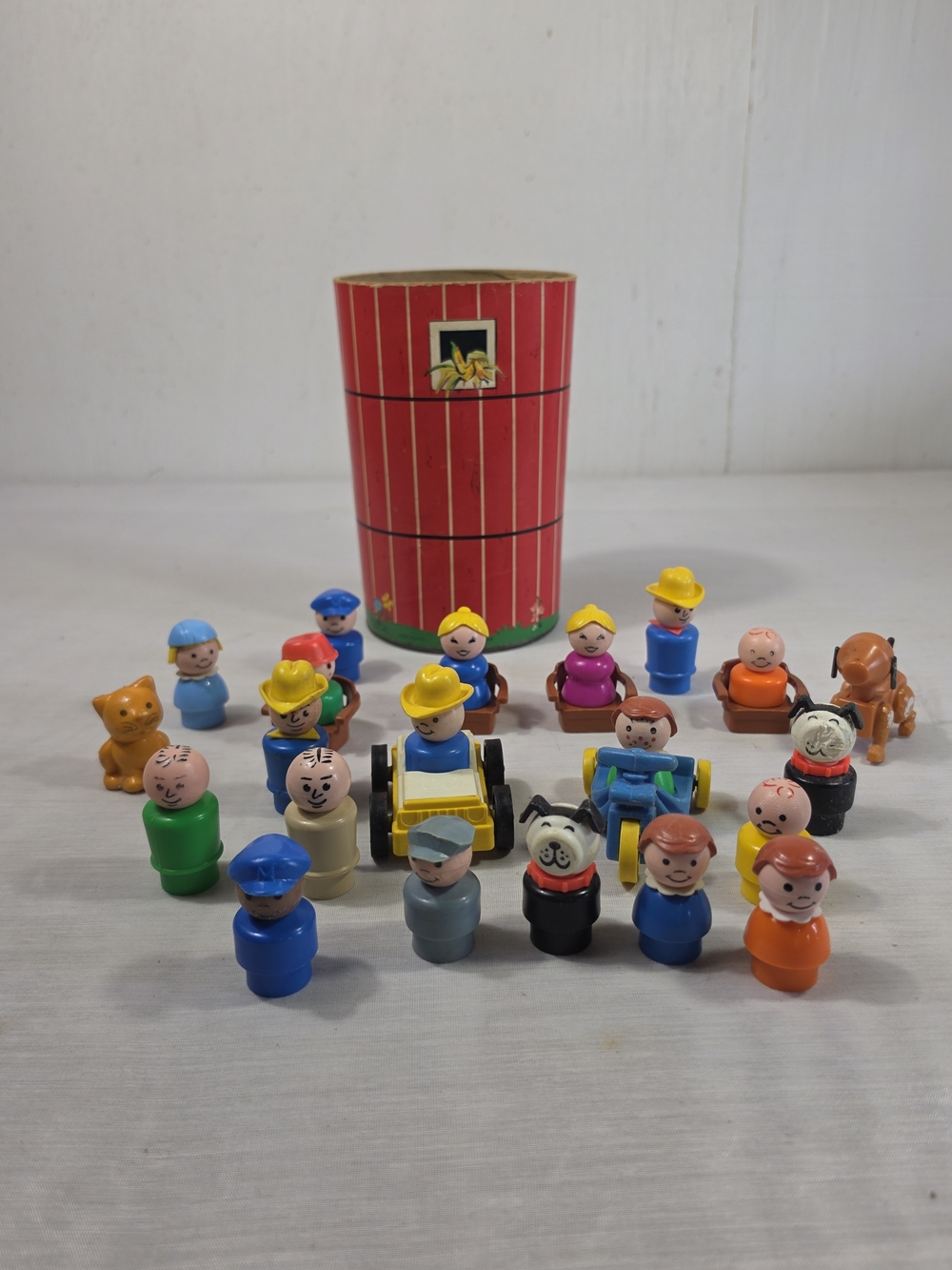 1970s Fisher Price Little People Set